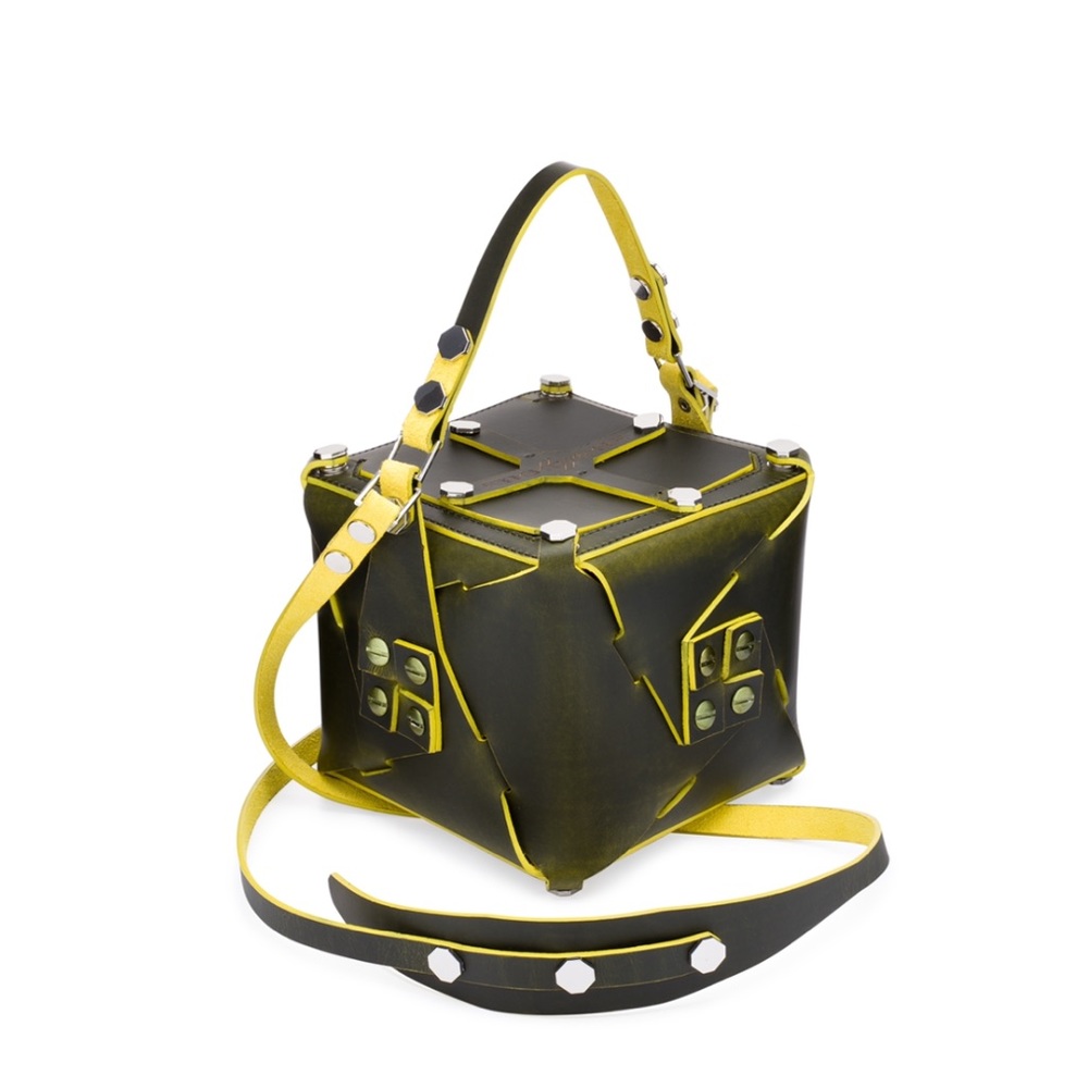 N.O.N.MEMBER CITRINE CUBE BAG